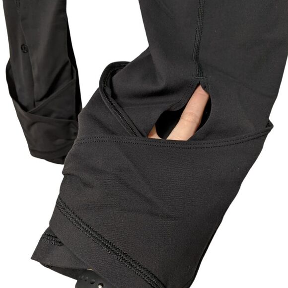 LULULEMON Wunder Under Pant (Roll Down Dance) - Black 10 - Picture 11 of 13